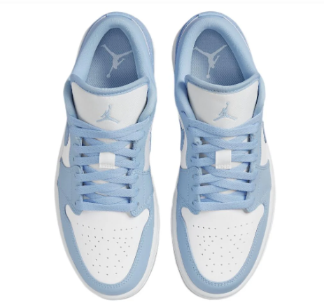 Air Jordan 1 Low Women's 'Ice Blue' DC0774-141 | Glacier Interlude