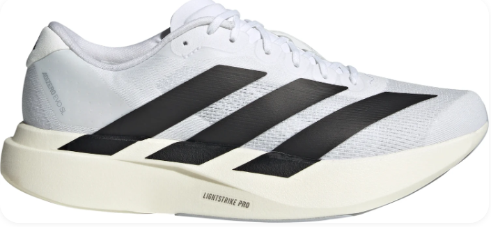 adidas Adizero EVO SL Men's Running Shoes 'White' | Blankline Journey