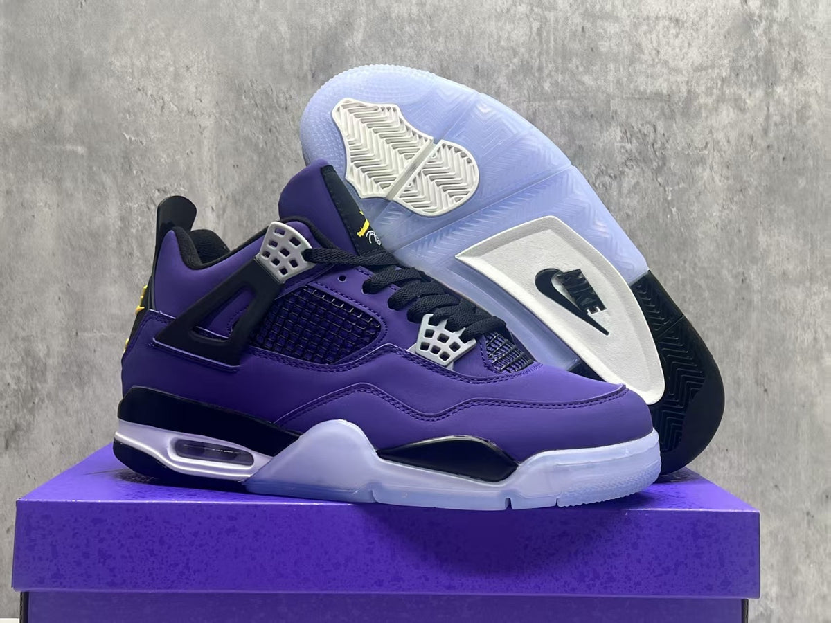 Air Jordan 4 Retro Lakers Purple-Gold | Spotlight Almanac