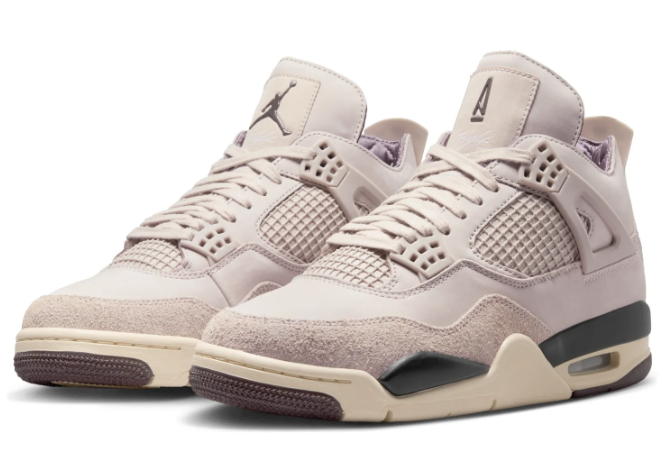 Air Jordan 4 x A Ma Maniere Women's 'Fossil Stone' FZ4810-200 | Earthbound Dialogue