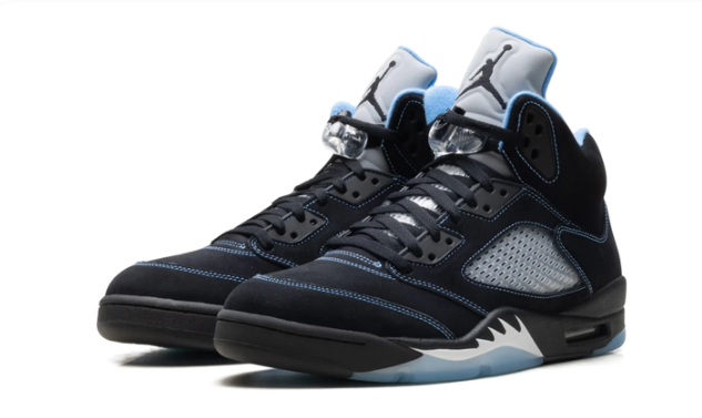 Air Jordan 5 'Black University Blue' (2026) DD0587 008 | Blue Hour Ledger
