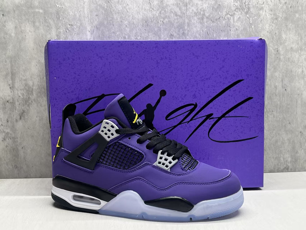 Air Jordan 4 Retro Lakers Purple-Gold | Spotlight Almanac