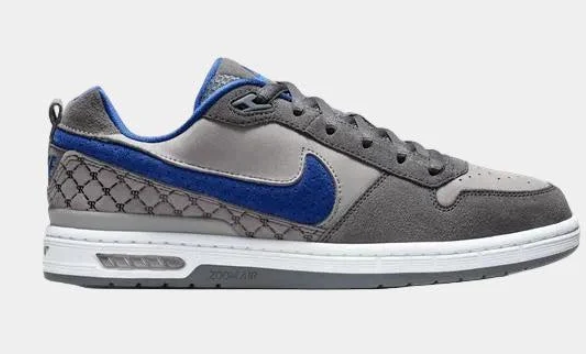Nike SB Paul Rodriguez P-Rod Zoom Air Low 'Flint Grey / Deep Royal Blue' | Royal Cadence