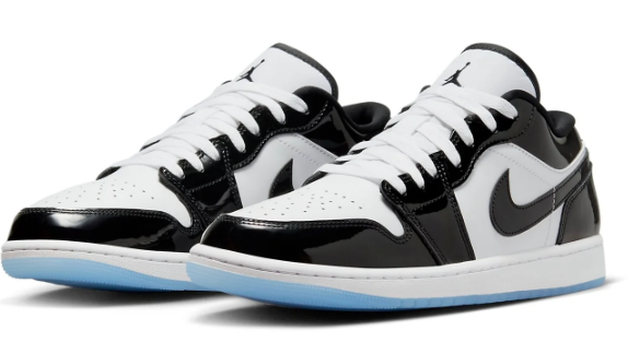 Air Jordan 1 Low SE 'Black White Concord' (F1C329) | Concord Interlude