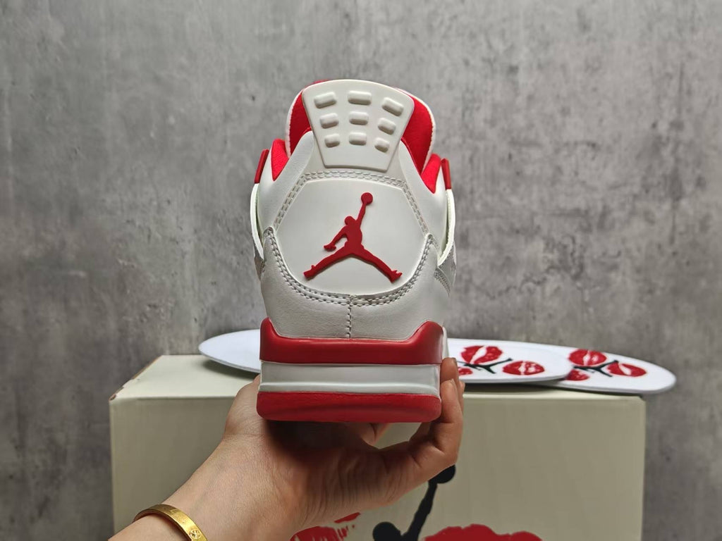 Air Jordan 4 Retro Valentine's Day Sierra Red/White | Dear Sierra