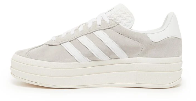 adidas Gazelle Bold Women's 'Grey White' HQ6893 | Monochrome Muse