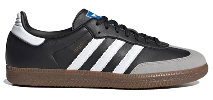 adidas Samba Vegan Shoes 'Black White Brown' H01878 | Sepia Crosswalk