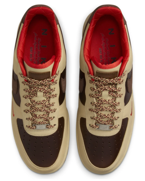 Nike Air Force 1 '07 Light British Cacao Wow | Earthbound Edit