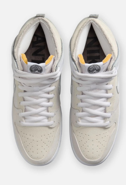 Nike SB x Anti-Hero Dunk High 'White / Black' | Concrete Refrain