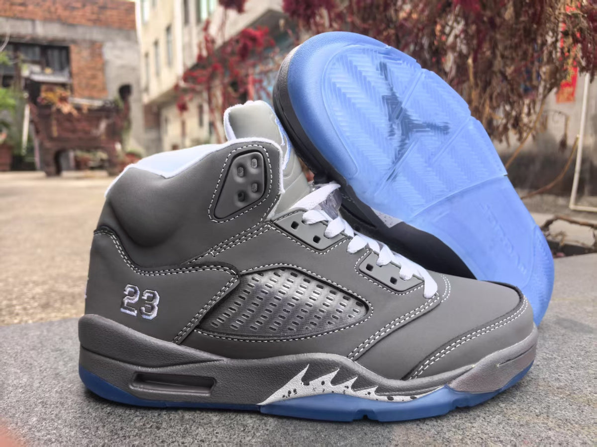 Air Jordan 5 Retro Grey Sneakers | Graphite Interval