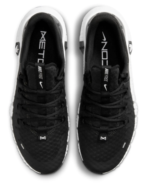 Nike Men's Free Metcon 5 Black/White | Monochrome Motion
