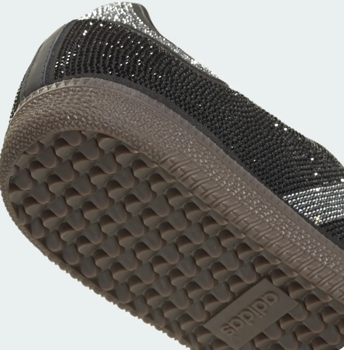 adidas Samba OG Rhinestone Women's Sneakers 'Black Silver' | Nocturne Mosaic