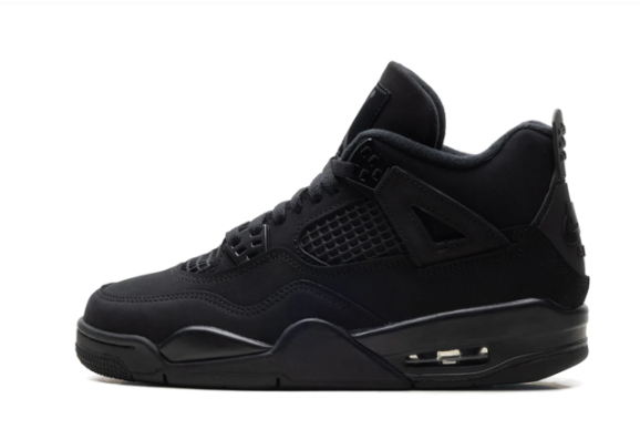 Air Jordan 4 Retro GS 'Black Cat' (2025) IB4171 010 | Shadow Cadence