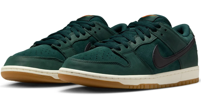 Nike SB Dunk Low Orange Label 'Deep Fir' | Forest Interlude