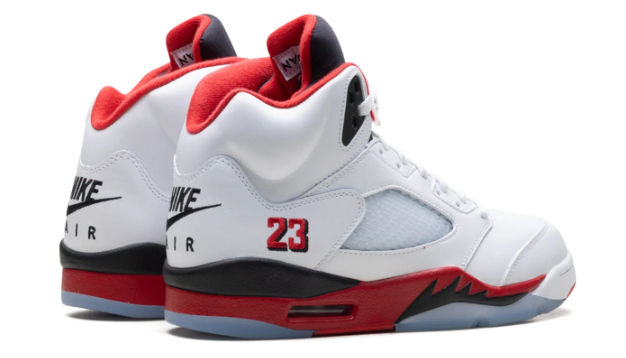 Air Jordan 5 'Fire Red - Black Tongue' (2025) HQ7978 101 | Redline Postscript