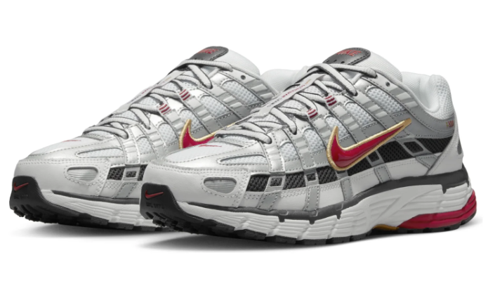 Women's Nike P-6000 CNPT 'Metallic Silver Red' | Scarlet Frequency | BV1021-101