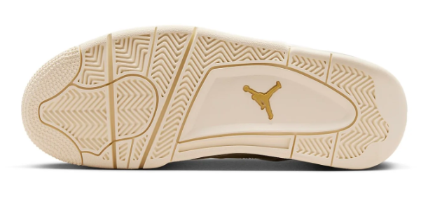 Air Jordan 4 Retro Women's 'Metallic Gold' AQ9129-170 | Gilded Hour