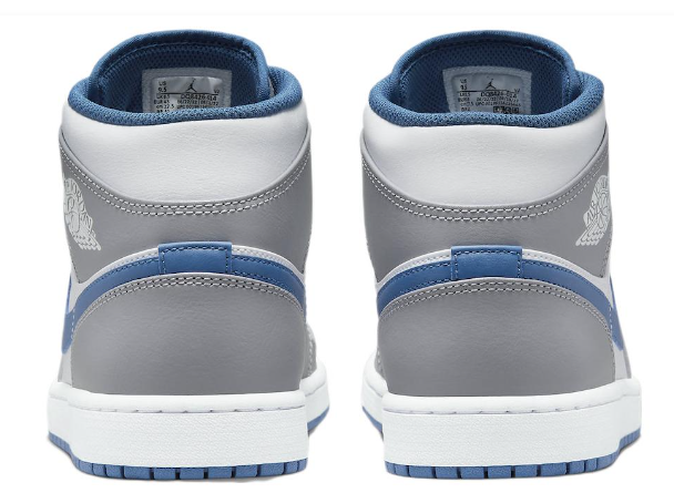 Air Jordan 1 Mid 'Cement Grey True Blue' DQ8426-014 | Blueprint Interval