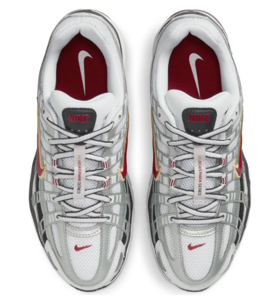 Women's Nike P-6000 CNPT 'Metallic Silver Red' | Scarlet Frequency | BV1021-101