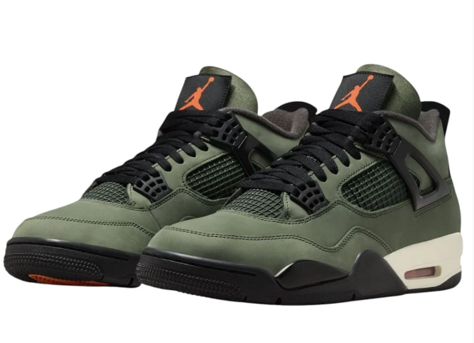 Air Jordan 4 x Undefeated 'Deep Green' 2025 IB1519-200 | Verdant Sidepath