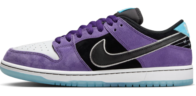 Nike x Hayley Wilson SB Dunk Low 'Court Purple' | Purple Manuscript | HJ0513-500