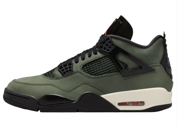 Air Jordan 4 x Undefeated 'Deep Green' 2025 IB1519-200 | Verdant Sidepath
