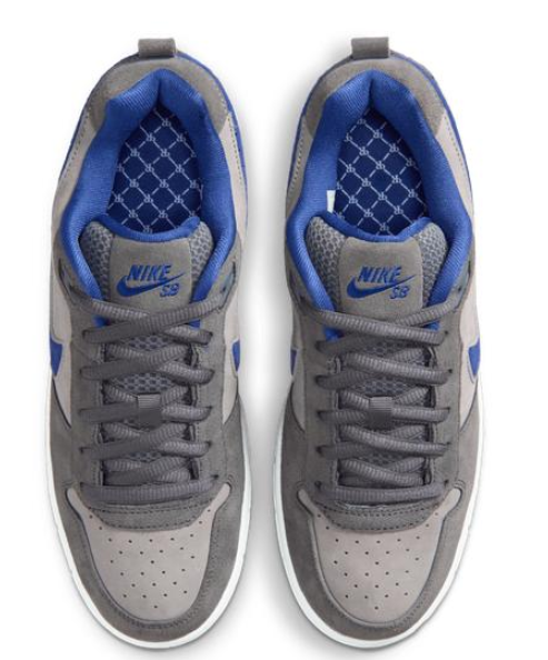 Nike SB Paul Rodriguez P-Rod Zoom Air Low 'Flint Grey / Deep Royal Blue' | Royal Cadence