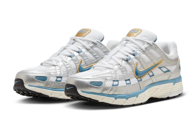 Nike P-6000 Metallic Silver / Aegean Storm | Silver Current