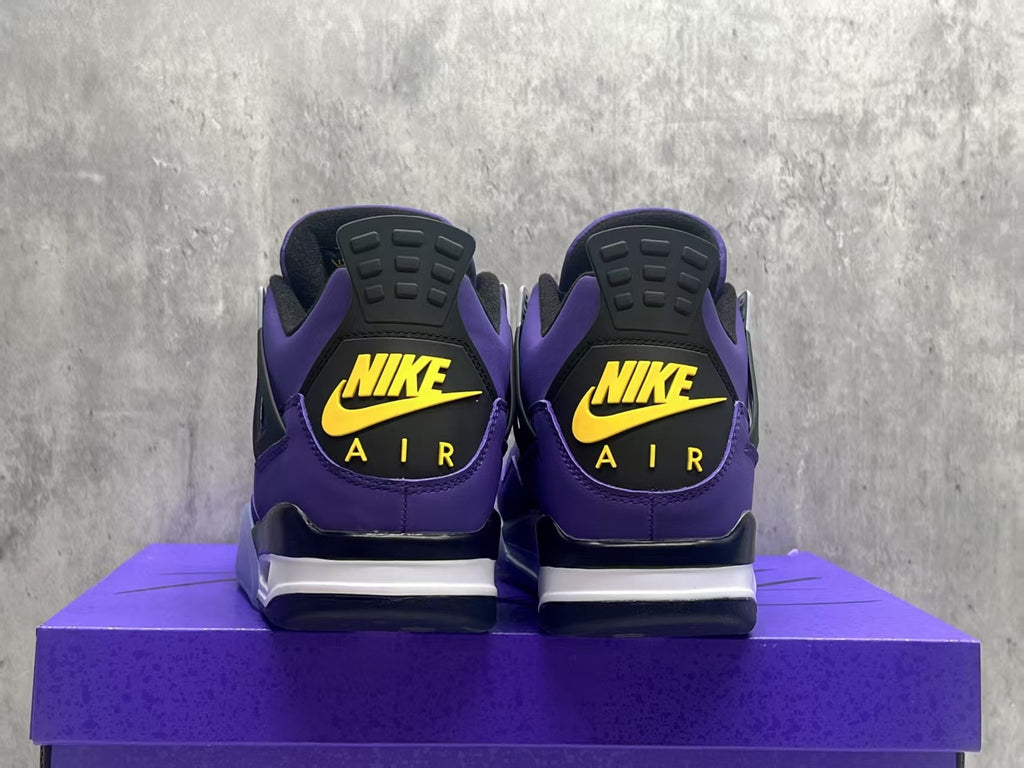 Air Jordan 4 Retro Lakers Purple-Gold | Spotlight Almanac