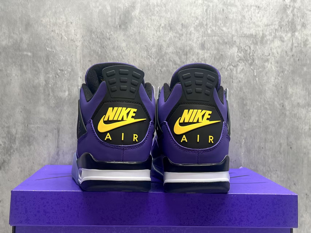 Air Jordan 4 Retro Lakers Purple-Gold | Spotlight Almanac