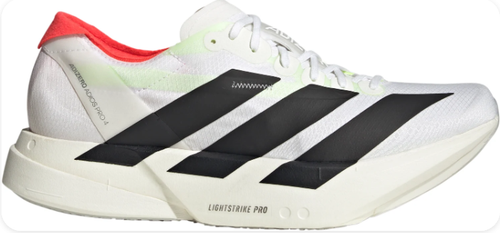 adidas Adizero Adios Pro 4 Men's Running Shoes 'White' | Firstlight Pursuit