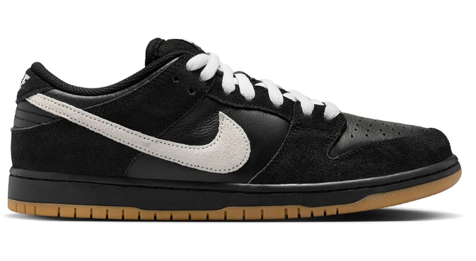 Nike SB Dunk Low Pro 'Black / White' | Graphic Interval