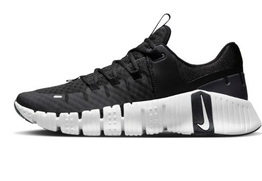 Nike Men's Free Metcon 5 Black/White | Monochrome Motion