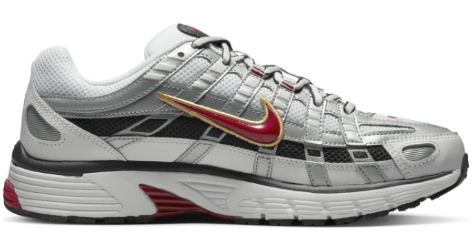 Women's Nike P-6000 CNPT 'Metallic Silver Red' | Scarlet Frequency | BV1021-101
