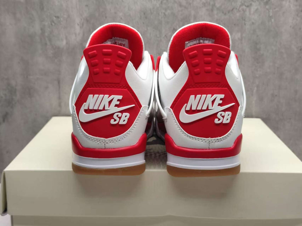 Air Jordan 4 Retro Ruby Sneakers | Crimson Cadence