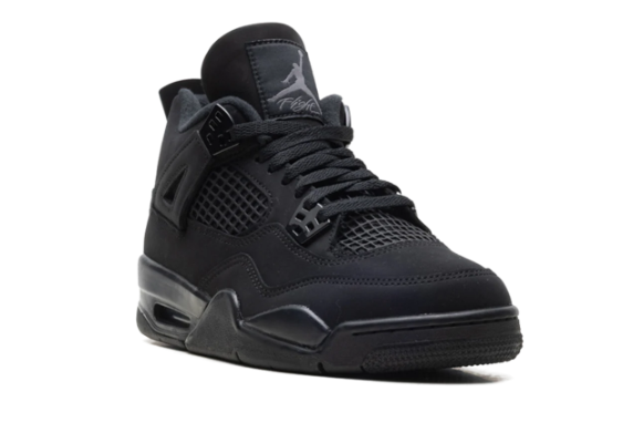Air Jordan 4 Retro GS 'Black Cat' (2025) IB4171 010 | Shadow Cadence