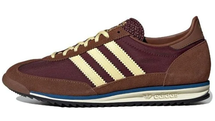 Women's adidas SL 72 OG 'Preloved Brown / Almost Yellow' | Ochre Almanac | IE3425