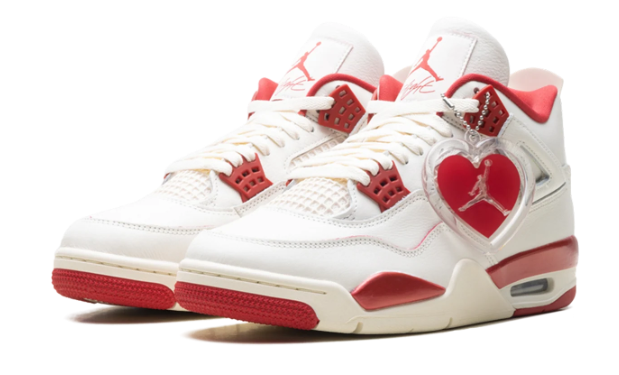 Air Jordan 4 WMNS 'Valentine's Day' HV0823 108 | Love Letter Lane