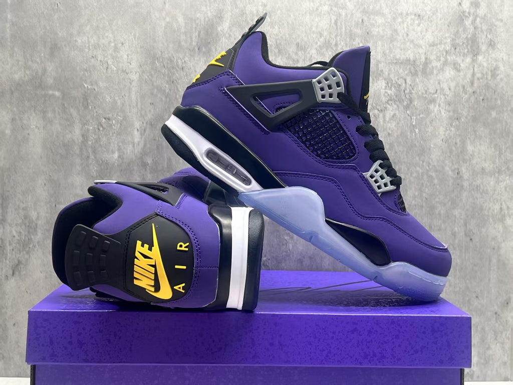 Air Jordan 4 Retro Lakers Purple-Gold | Spotlight Almanac