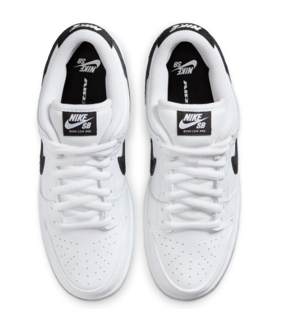 Nike SB Dunk Low Pro 'White / Black / White' | Ink Balance