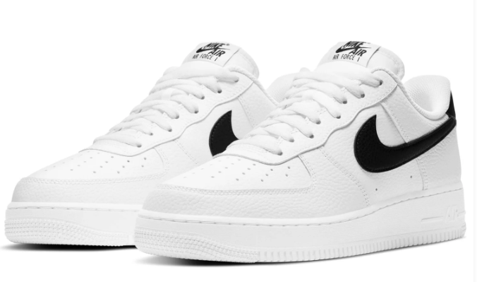 Nike Air Force 1 '07 White/Black | Monochrome Contrast