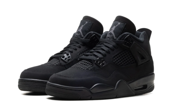 Air Jordan 4 Retro GS 'Black Cat' (2025) IB4171 010 | Shadow Cadence