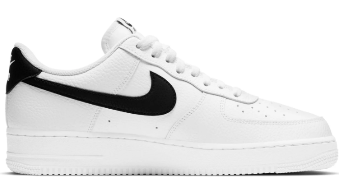 Nike Air Force 1 '07 White/Black | Monochrome Contrast