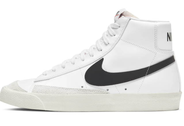 Nike Blazer Mid '77 Vintage White/Black | Contrast Archive