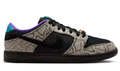 Nike SB Dunk Low Dashawn Jordan 'Snake Skin' | Black / Fierce Purple | Serpent Shift