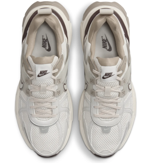 Women's Nike V2K Run 'Light Greenish Brown Khaki Earth Light Bone' | Earthlight Atlas | FD0736-103