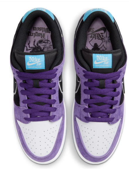 Nike x Hayley Wilson SB Dunk Low 'Court Purple' | Purple Manuscript | HJ0513-500