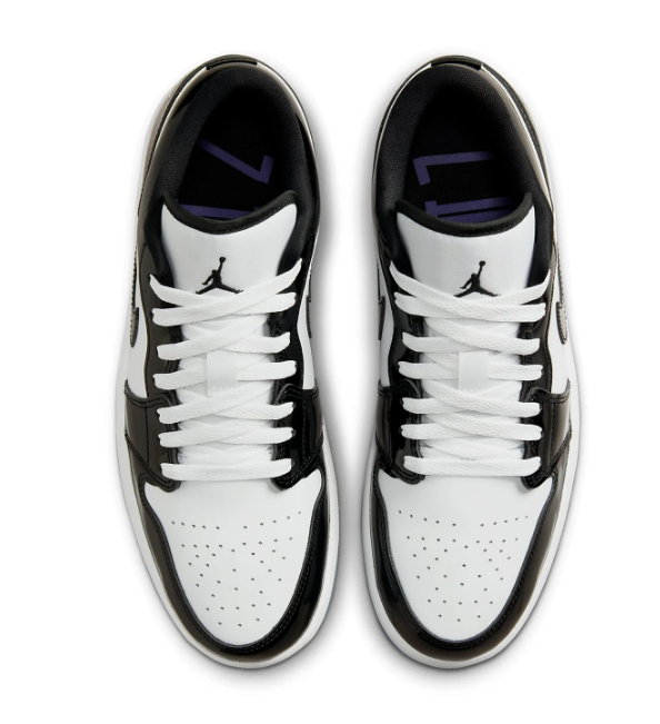 Air Jordan 1 Low SE 'Black White Concord' (F1C329) | Concord Interlude